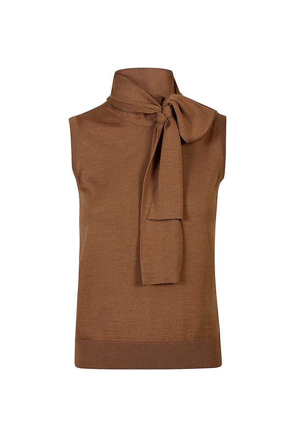 SLEEVELESS SWEATER
