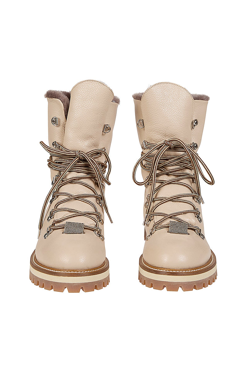 BOVINE LEATHER CALF WITH SHEEPSKIN