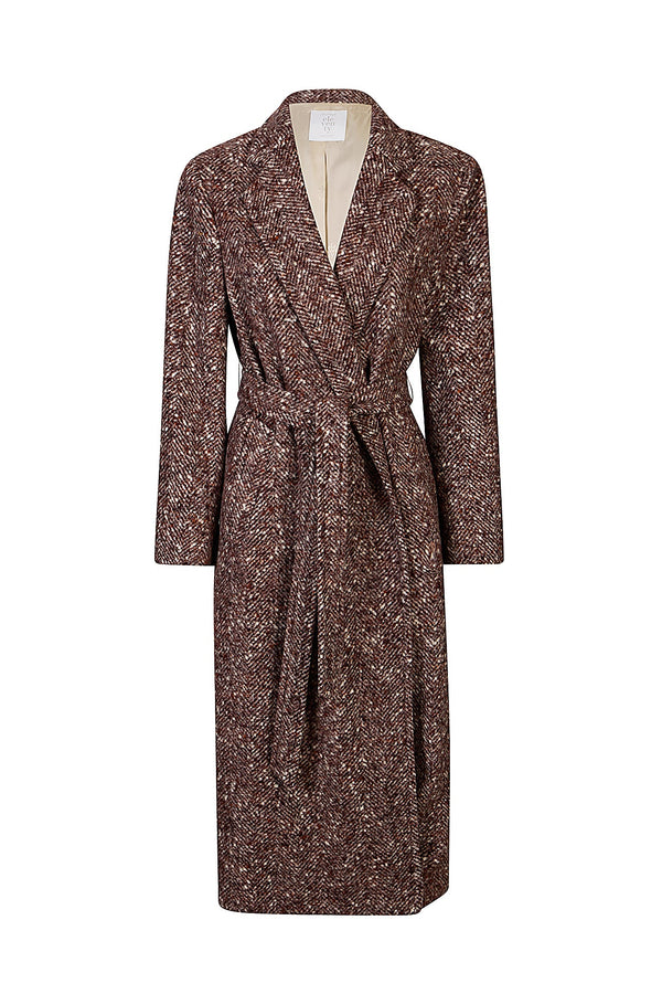 LONG COAT WITH BELT