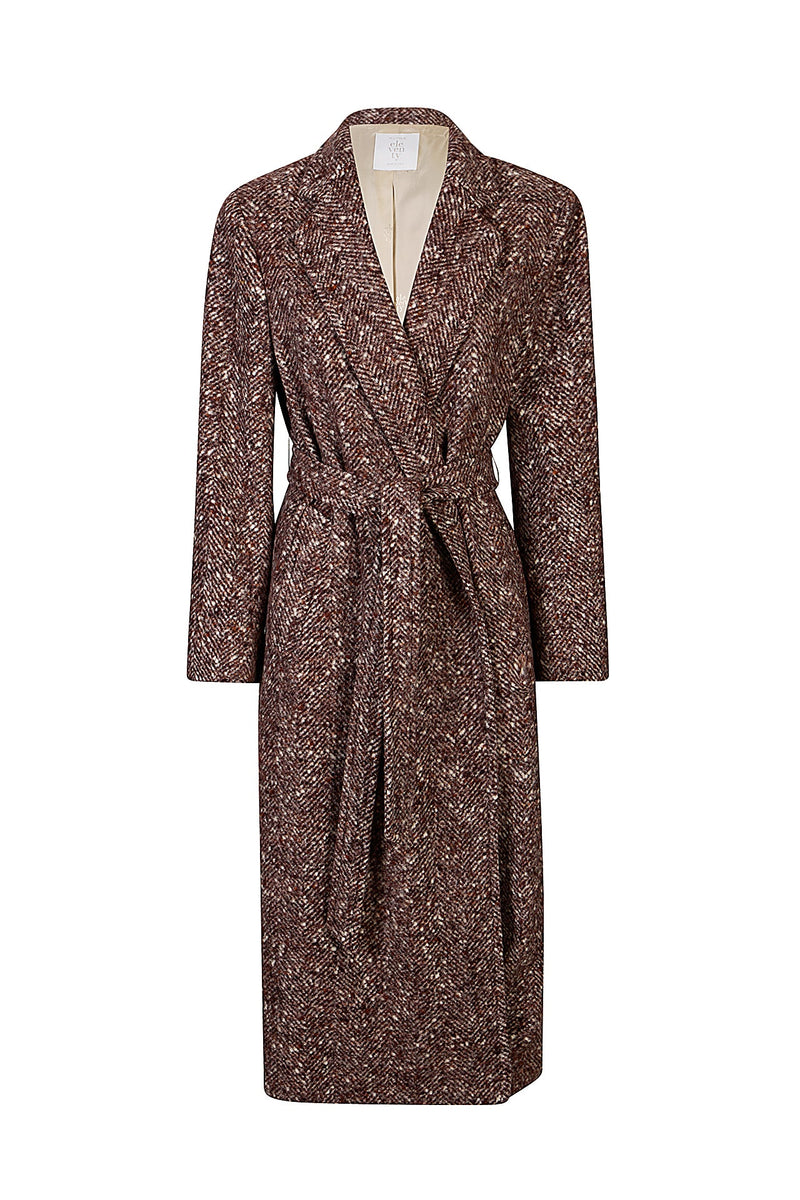 LONG COAT WITH BELT