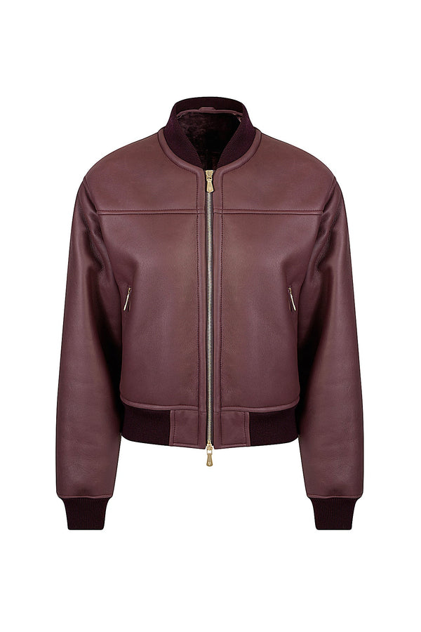 SHEARLING BOMBER