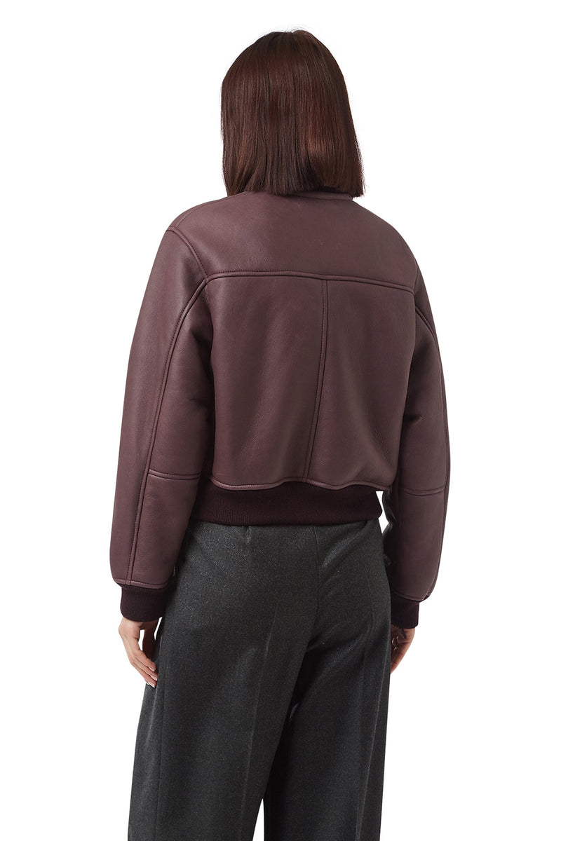 SHEARLING BOMBER
