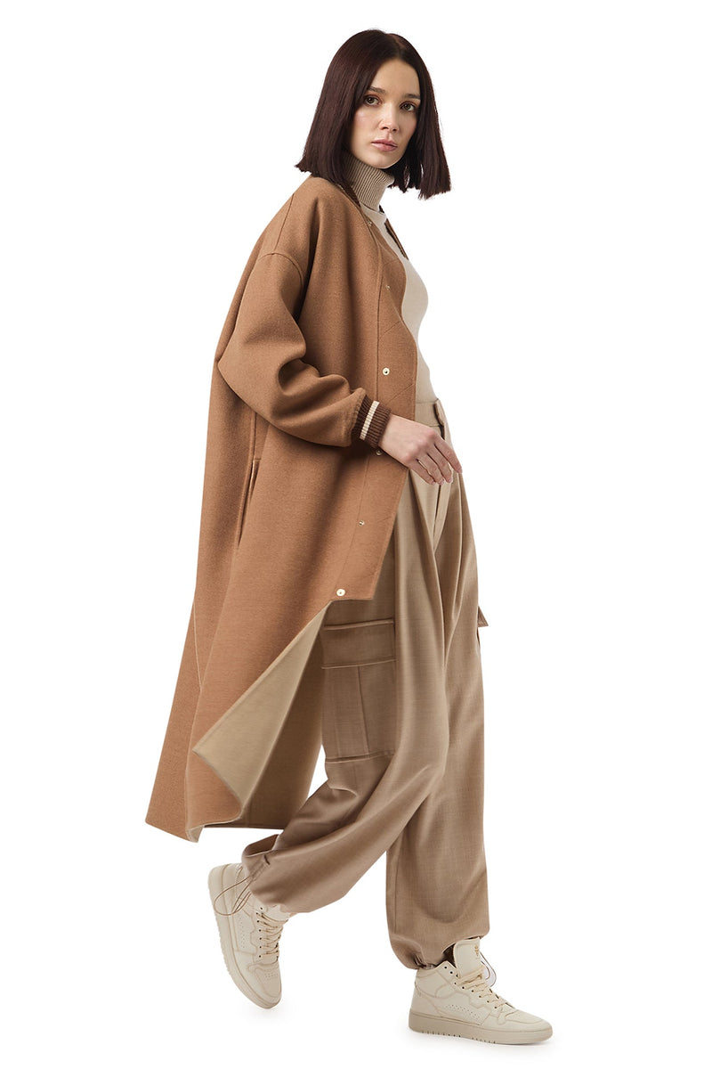LONG BOMBER JACKET