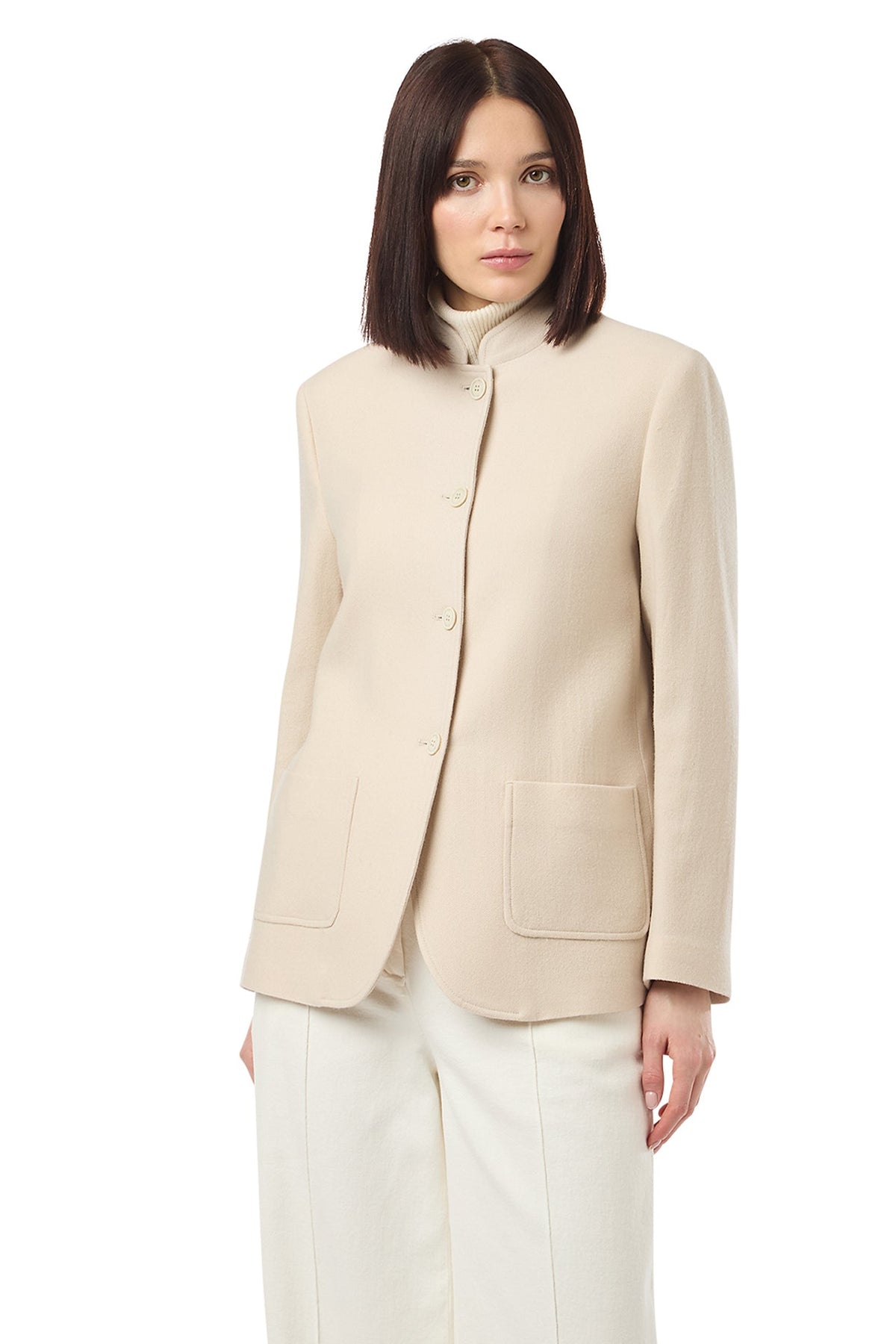 ジャケット・アウター FEW Milanoman precisionsPM11-011 size42 STANDING COLLAR JACKET – Eleventy Milano USA