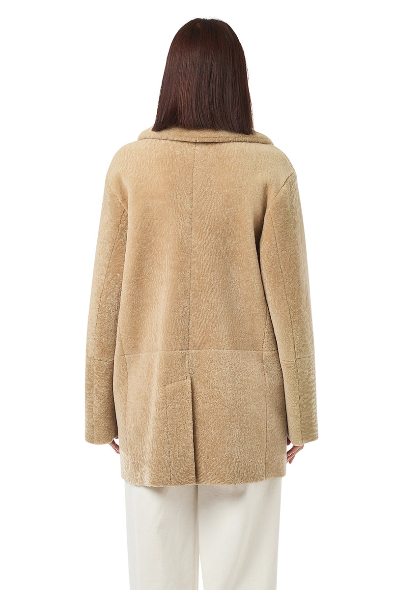 OVER SHEARLING JACKET