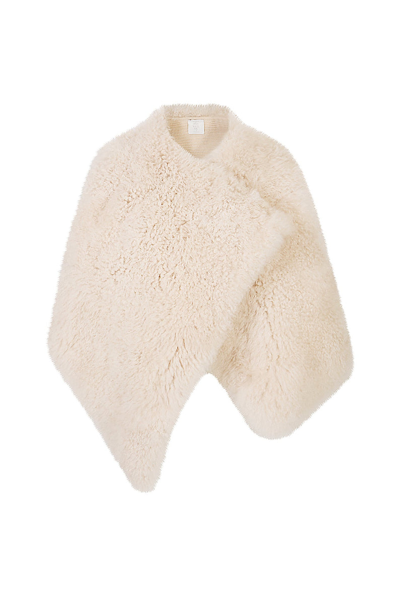 ALPACA VEST WITH KNITTED LINING