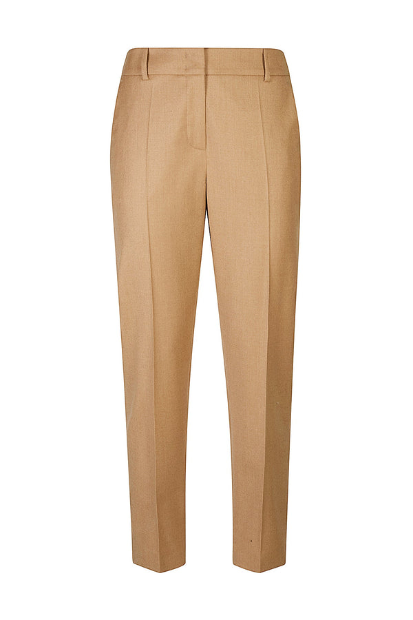 PANTALONE SLIM LANA SETA