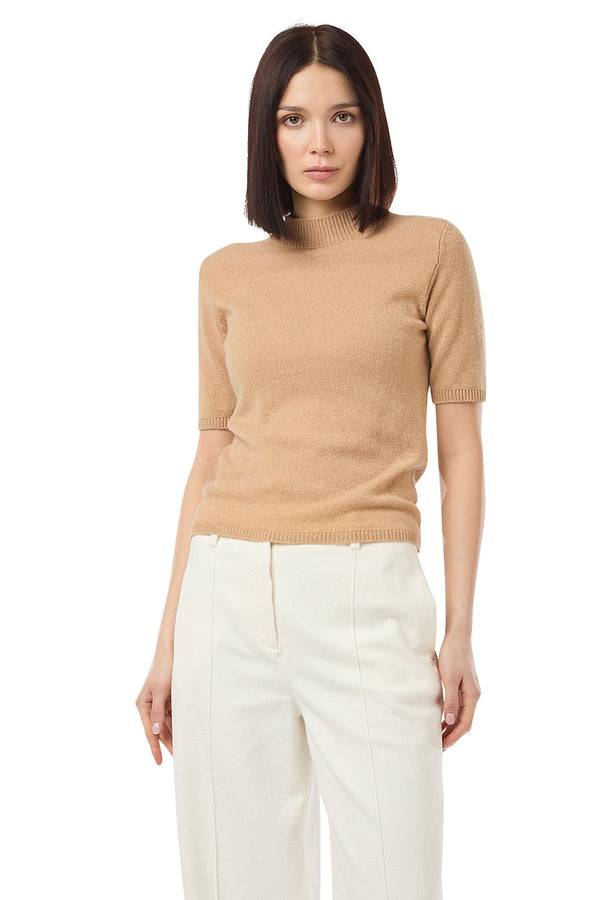 SHORT-SLEEVE GAUZE SHIRT