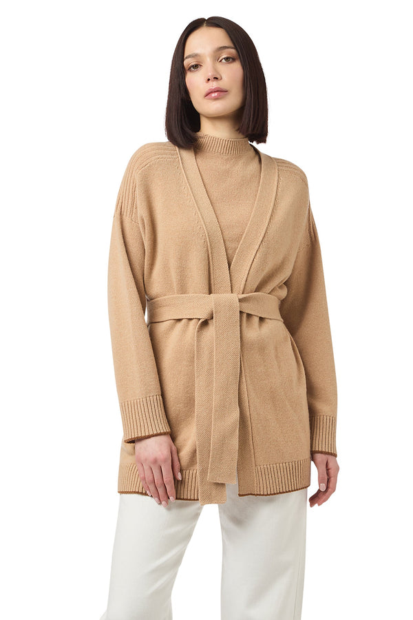 TIPPING KNIT CARDIGAN