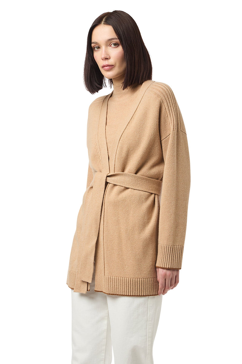 TIPPING KNIT CARDIGAN