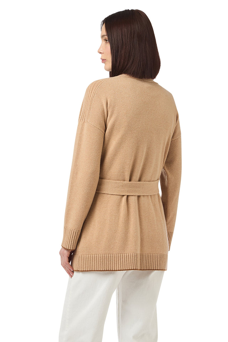 TIPPING KNIT CARDIGAN