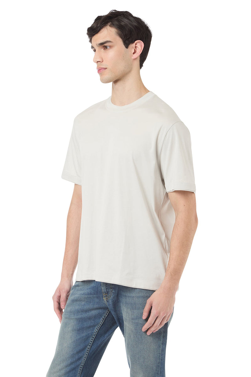 CREW NECK COTTON  T-SHIRT