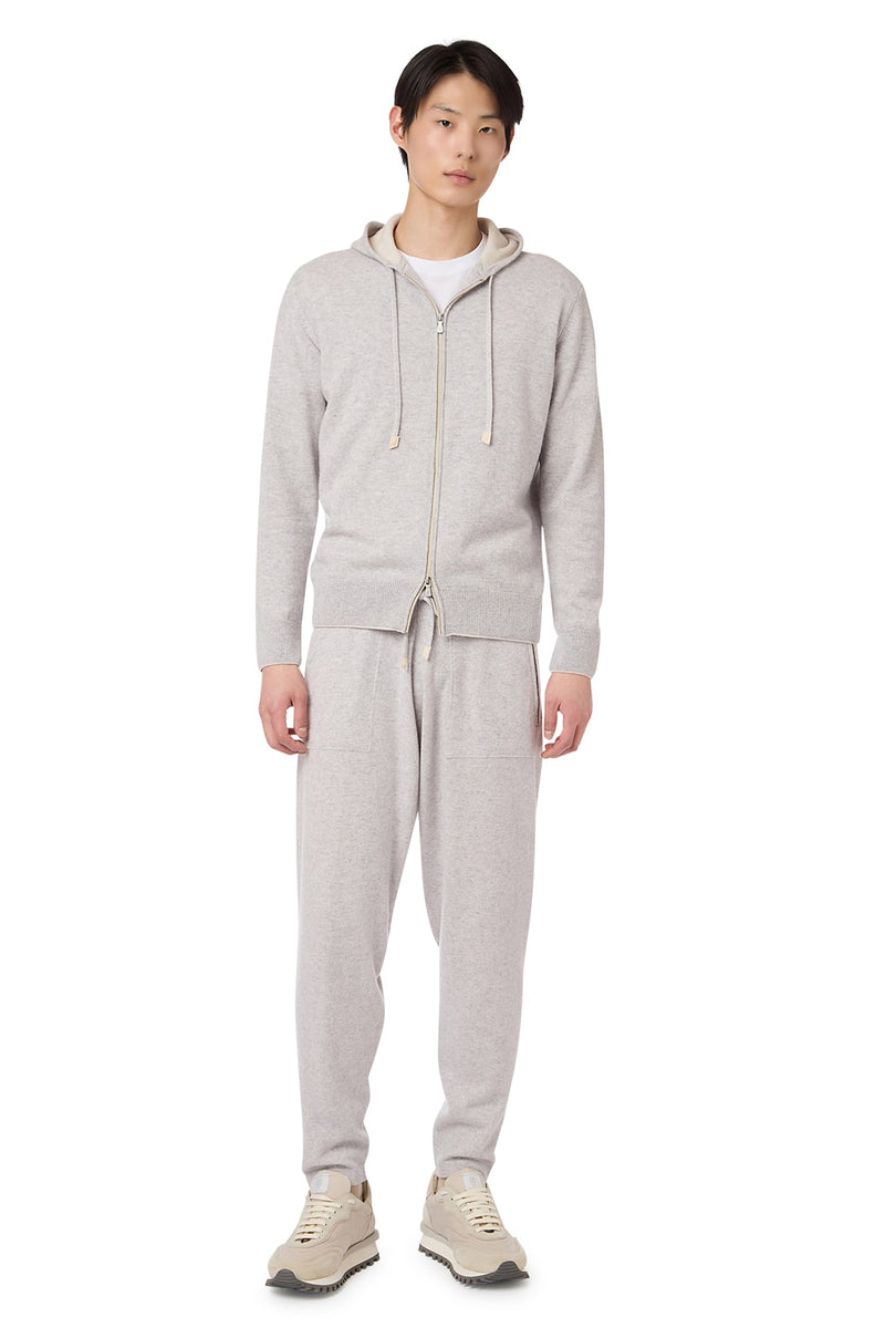 FULL ZIP HOODED SWEATER